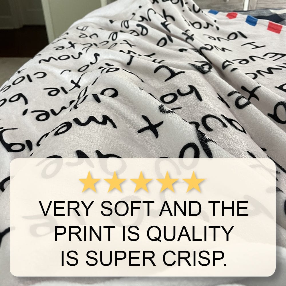 All Over Prints Dear Dad - From Daughter - Personalized Giant Love Letter Blanket - SS361DD