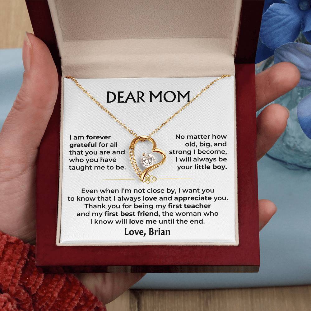 Jewelry Dear Mom - From Son - Forever Love Gift Set - SS503V2
