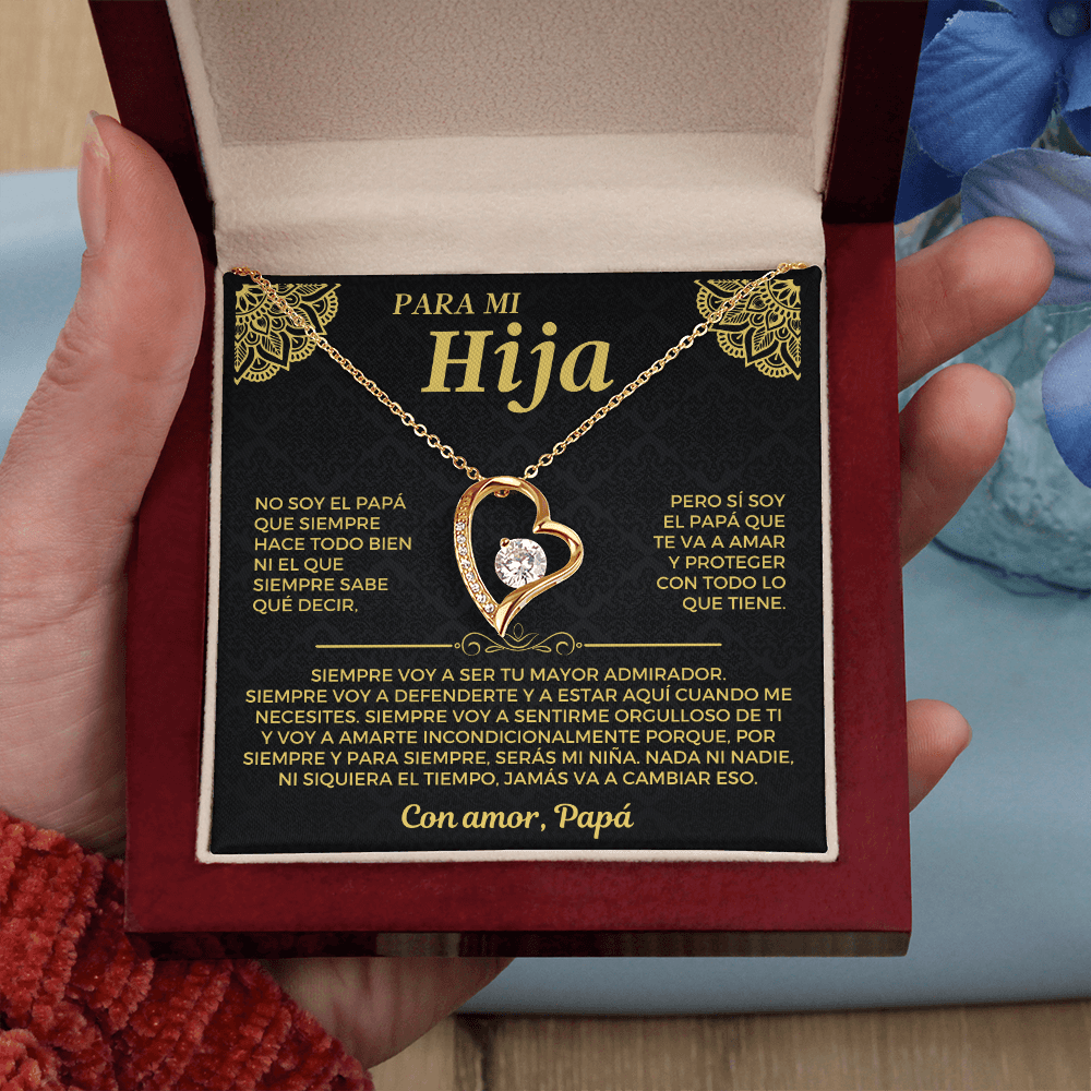 Jewelry Para Mi Hija - Con Amor Papá - Hermoso Juego de Regalo - SS559S