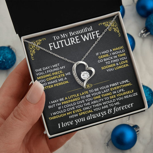 Jewelry To My Beautiful Future Wife - Forever Love Gift Set - SS516