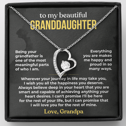 Jewelry To My Beautiful Granddaughter - Being Your Grandfather - Gift Set - SS624