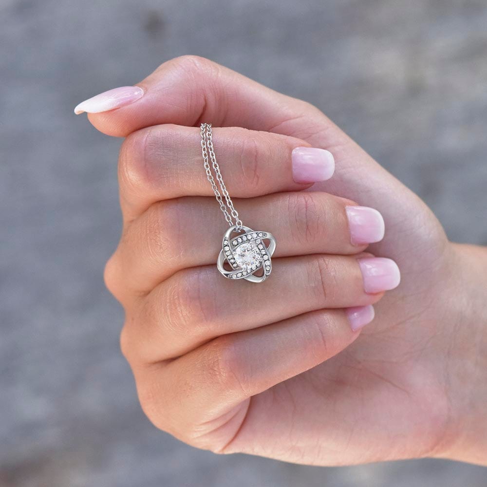 Jewelry To My Beautiful Granddaughter - Love Knot Gift Set - SS477
