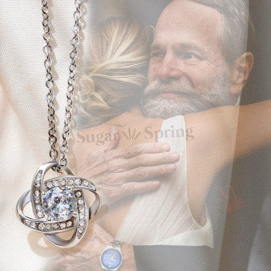 Jewelry To My Beautiful Granddaughter - Love Knot Gift Set - SS478