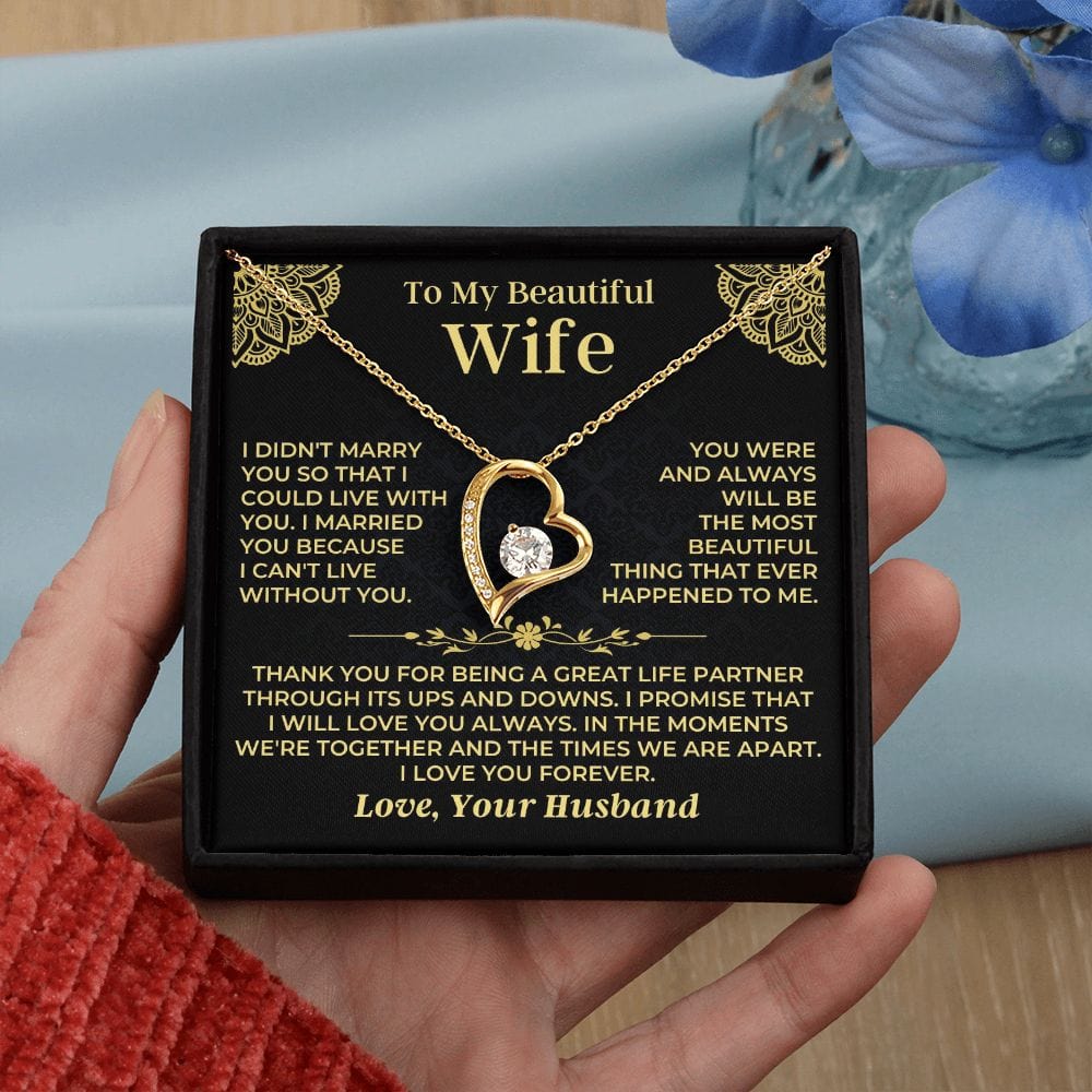 Jewelry To My Beautiful Wife - Forever Love Gift Set - SS526