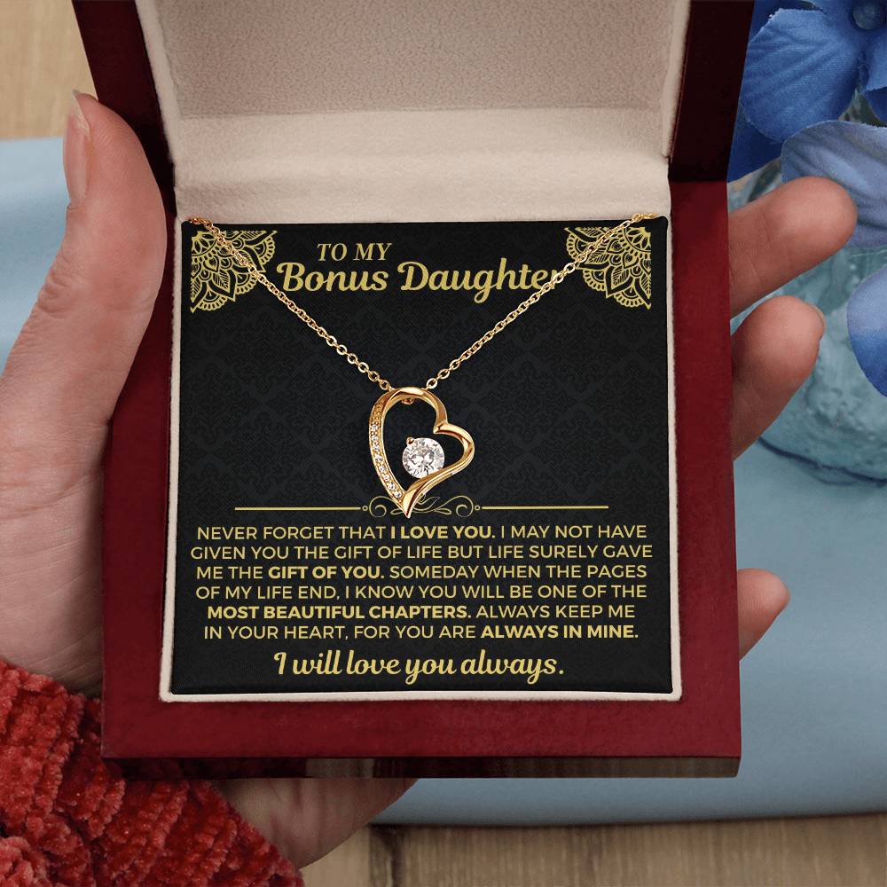 Jewelry To My Bonus Daughter - Forever Love Gift Set - SS558