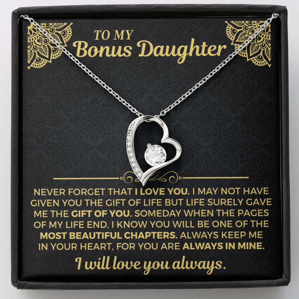 Jewelry To My Bonus Daughter - Forever Love Gift Set - SS558
