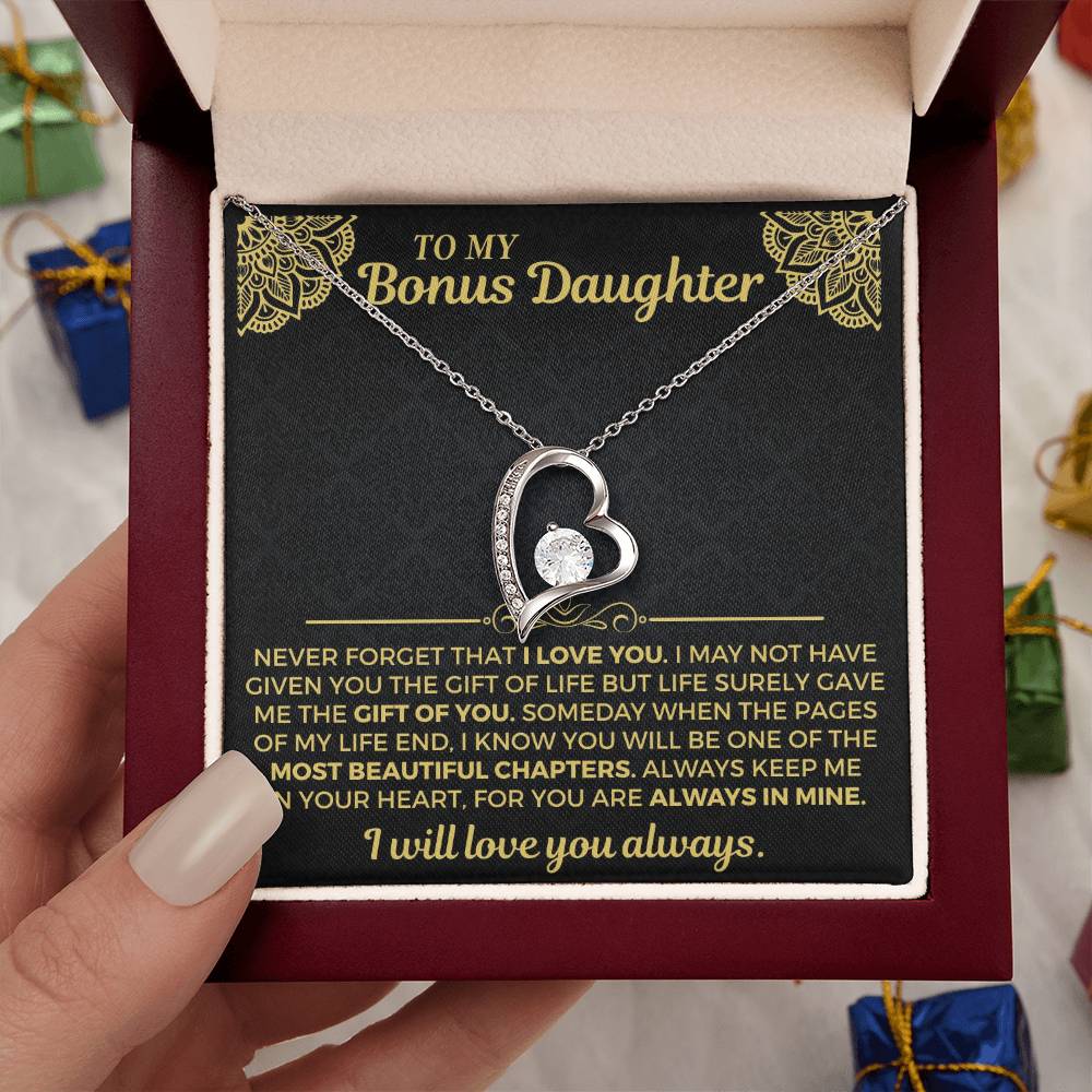 Jewelry To My Bonus Daughter - Forever Love Gift Set - SS558