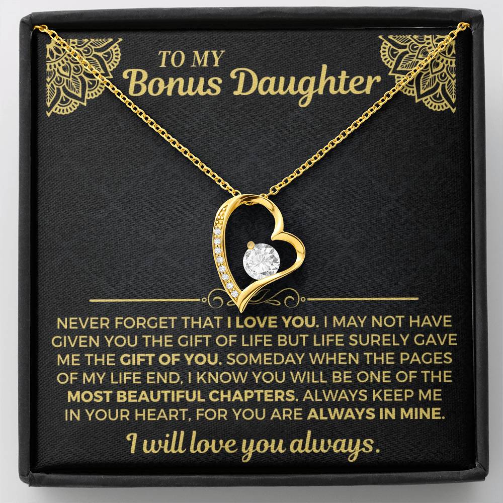 Jewelry To My Bonus Daughter - Forever Love Gift Set - SS558