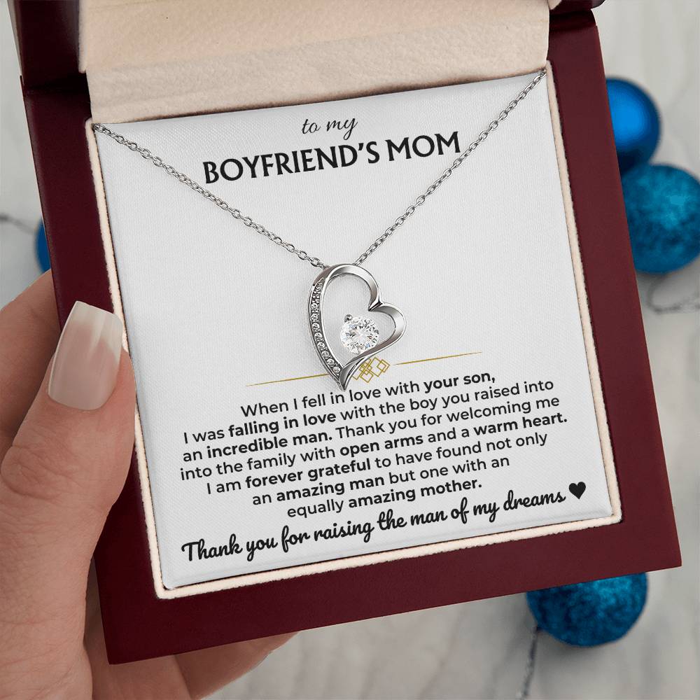 Jewelry To My Boyfriend's Mom - Forever Love Gift Set - SS594