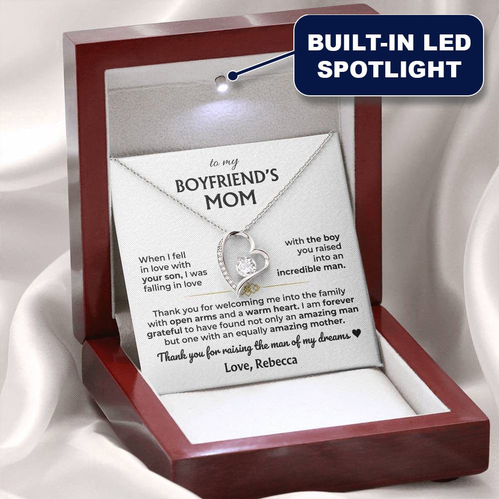 Jewelry To My Boyfriend's Mom - Forever Love Gift Set - SS594v2