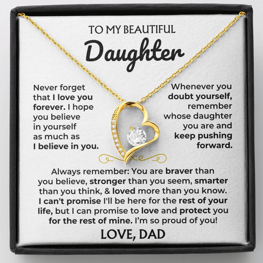 Jewelry To My Daughter - Forever Love Gift Set - SS500v5