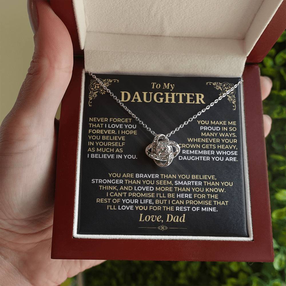 Jewelry To My Daughter - Love Dad - Beautiful Gift Set - SS490V4