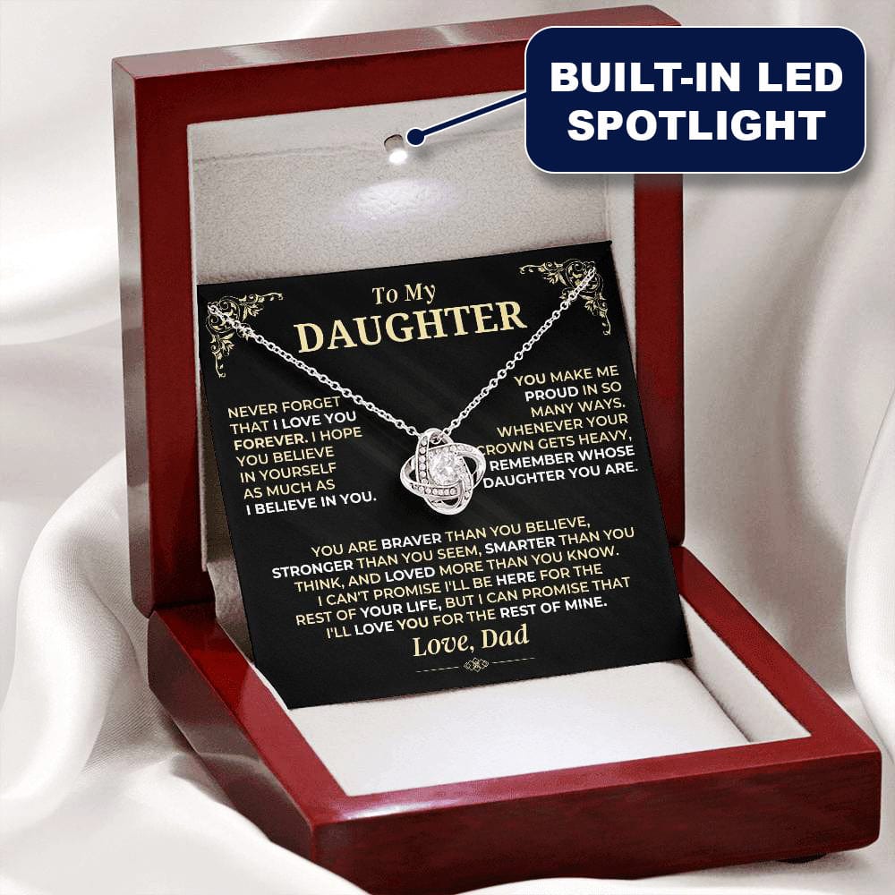 Jewelry To My Daughter - Love Dad - Beautiful Gift Set - SS490V4