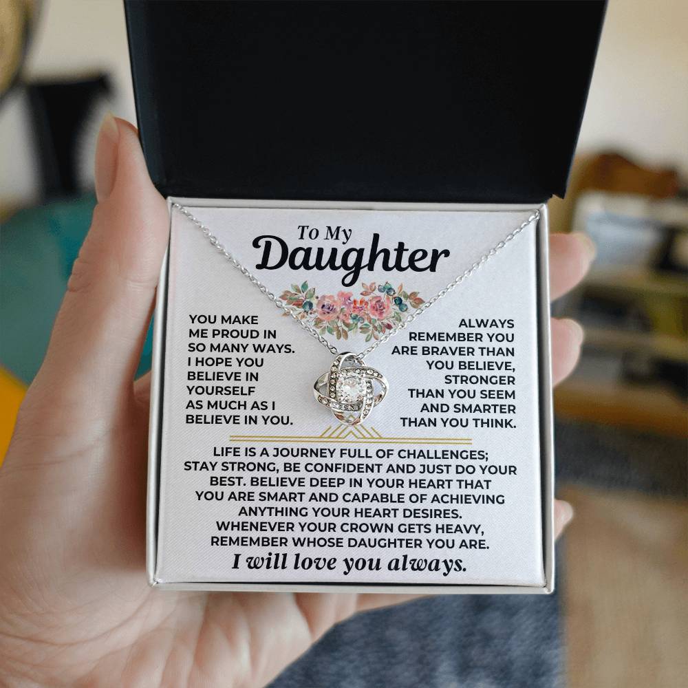 Jewelry To My Daughter - Love Mom - Beautiful Gift Set - SS544M