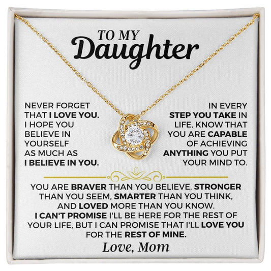 Jewelry To My Daughter - Love Mom - Beautiful Gift Set - SS556M