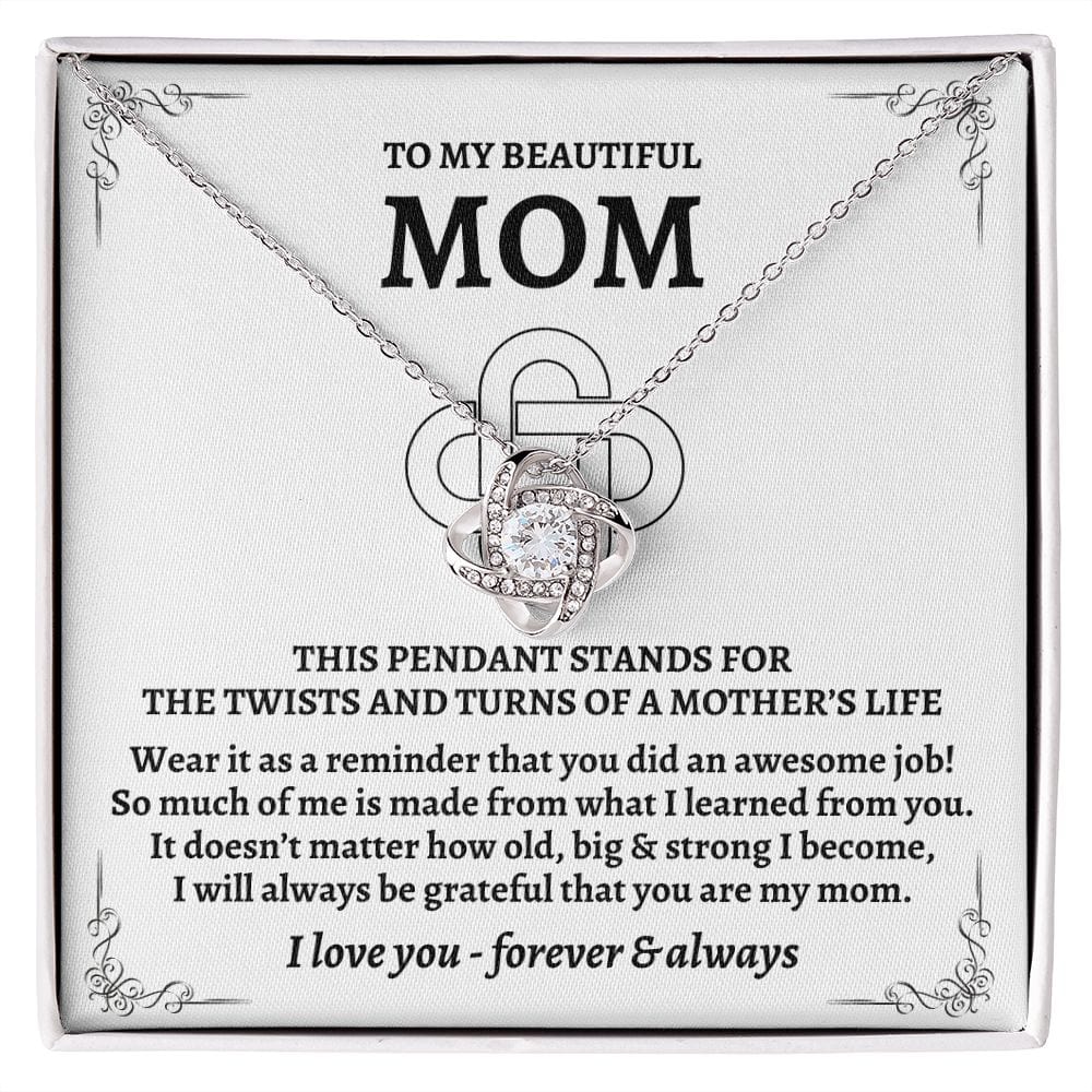 to My Beautiful Mom - Mother's Day Gift Set - SS154 Two Toned Box