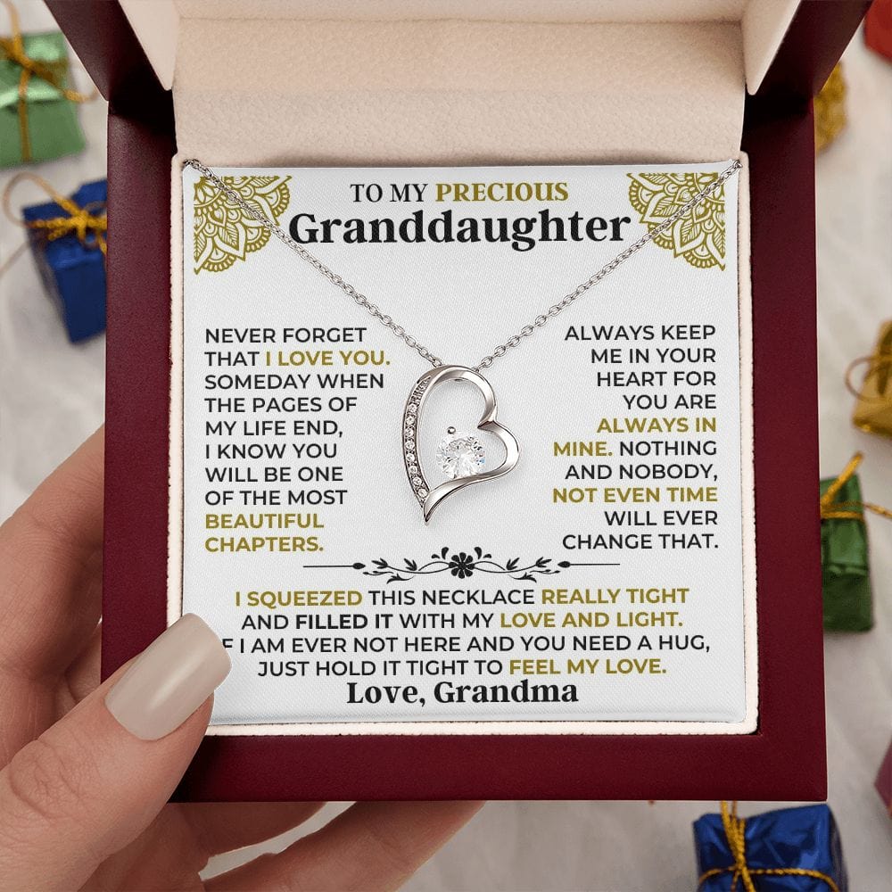 Jewelry To My Precious Granddaughter - Forever Love Gift Set - SS514