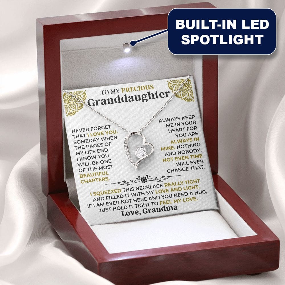 Jewelry To My Precious Granddaughter - Forever Love Gift Set - SS514