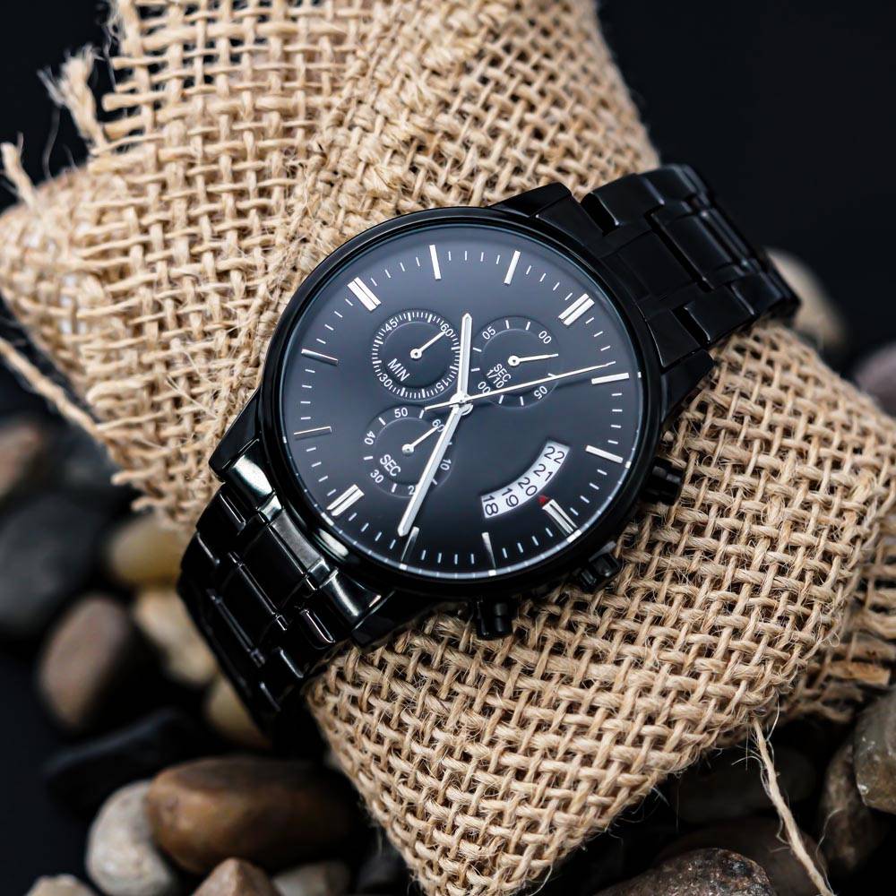 Jewelry To My Son-In-Law - Engraved Premium Watch - SS232S