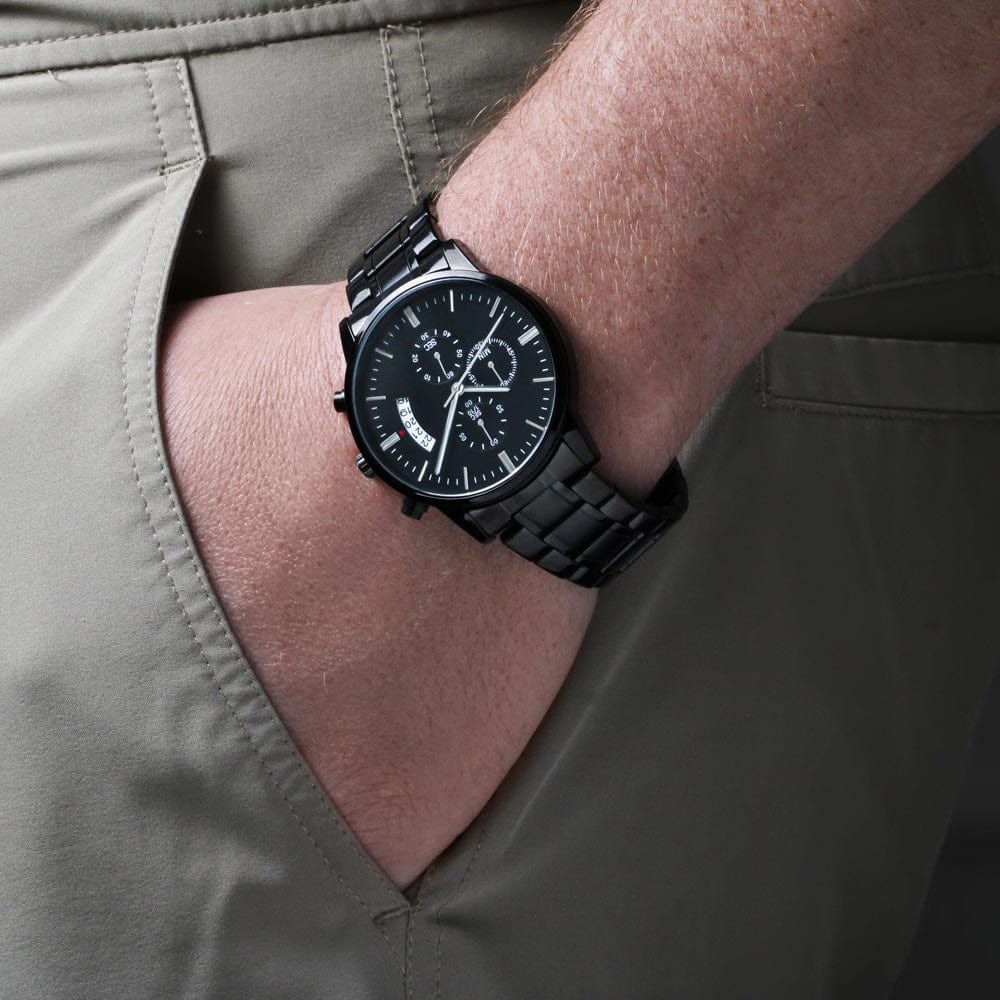 Jewelry To My Son-In-Law - Engraved Premium Watch - SS232S