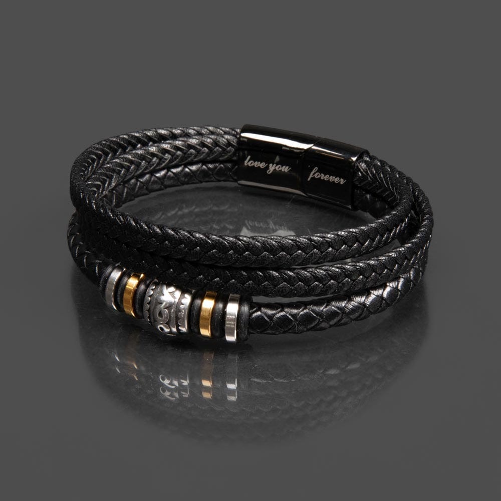 Jewelry To My Son | Mom | Braided Bracelet Gift Set - SS521