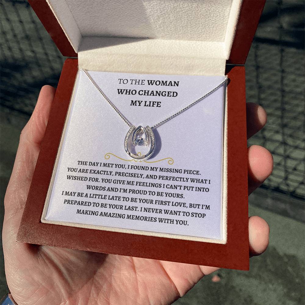 Jewelry To The Woman Who Changed My Life - Beautiful Gift Set - SS62