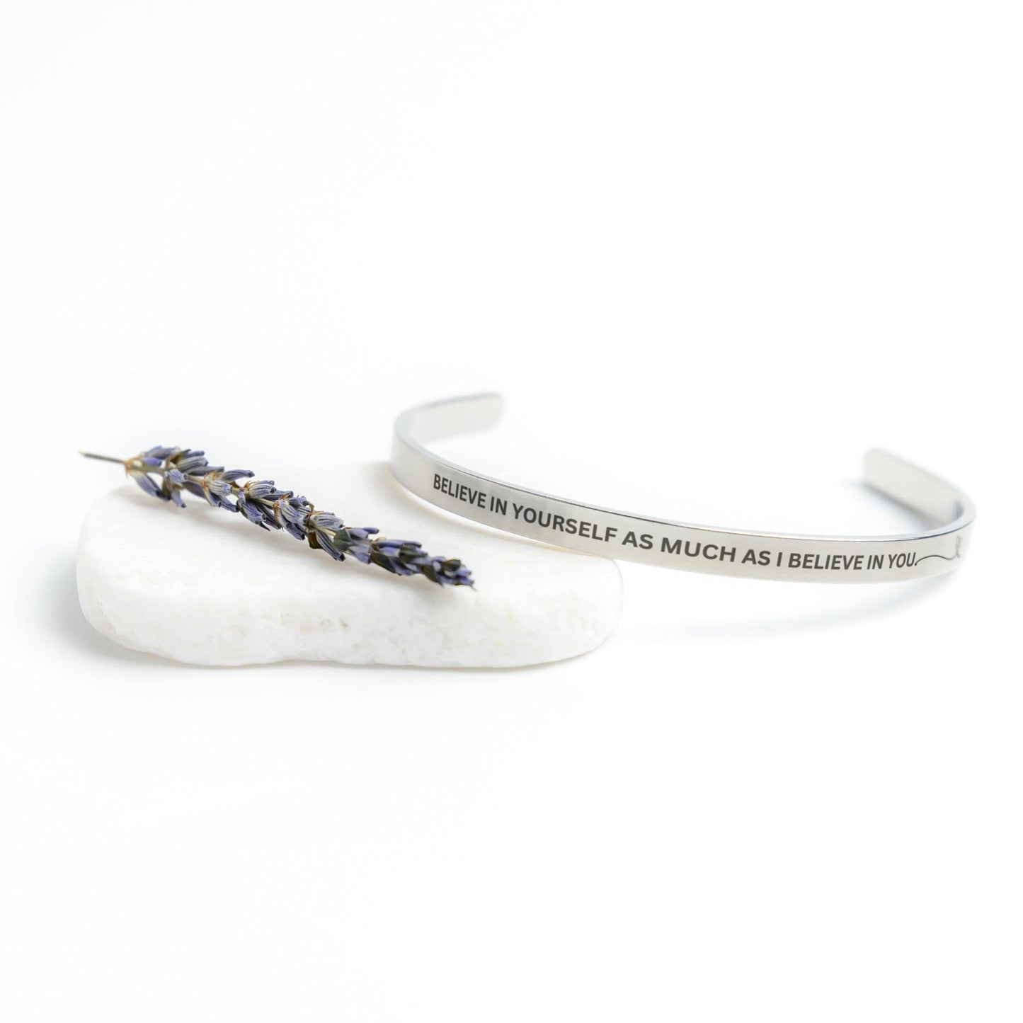 Jewelry "Whenever your crown gets heavy, remember whose daughter you are" - Cuff Bracelet - SS489