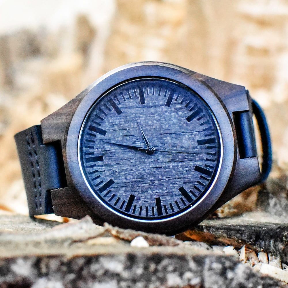Watches To My Son - Love, Dad - Engraved Wood Watch - SS482D