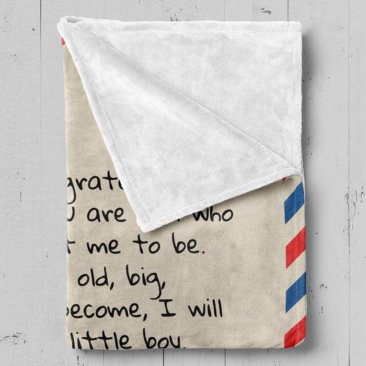 All Over Prints Dear Dad - From Son - Personalized Giant Love Letter Blanket - SS361-Dad