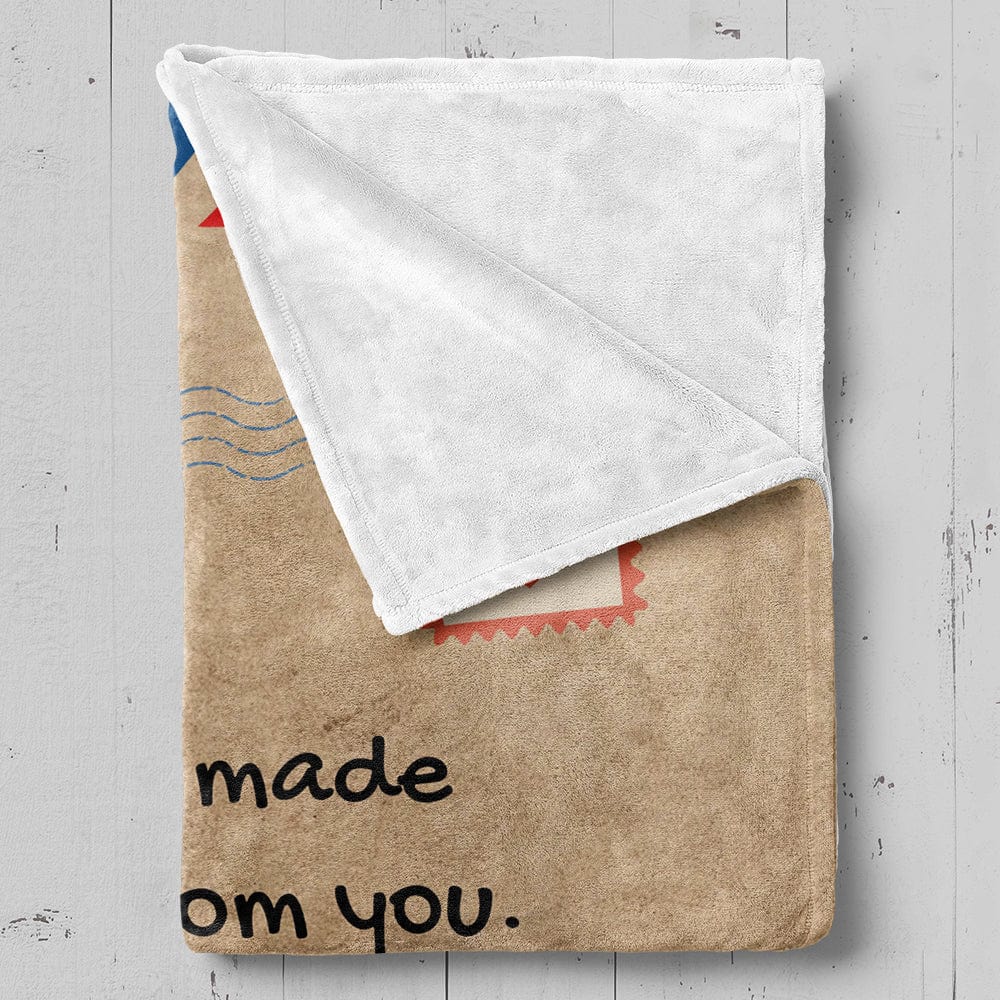 All Over Prints For Dad - From Daughter - Giant Love Letter Comfy Blanket - SS355