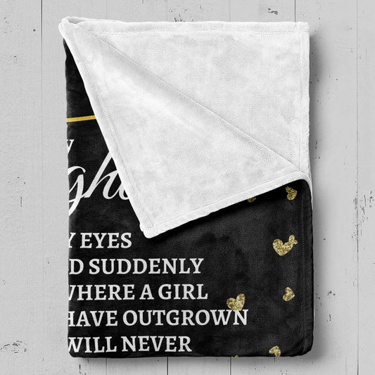 All Over Prints To My Daughter - Love, Dad - Super Comfy Blanket - SS45