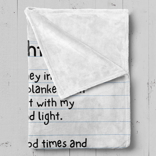 All Over Prints To My Daughter - Love, Mom - Super Comfy Blanket - SS61