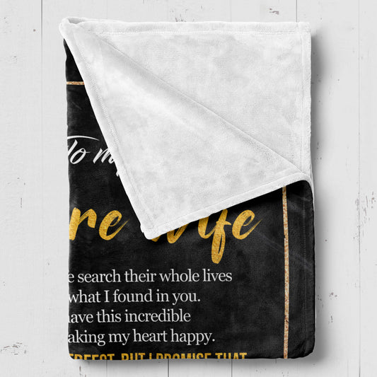 All Over Prints To My Future Wife - Super Comfy Blanket - SS73