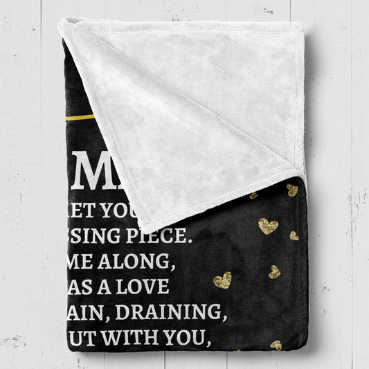 All Over Prints To My Man - Super Comfy Blanket - SS30