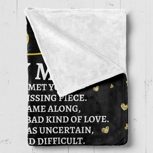 All Over Prints To My Man - Super Comfy Blanket - SS37