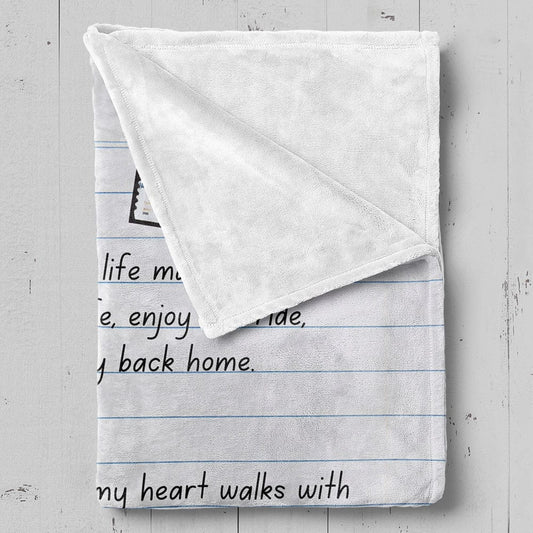 All Over Prints To My Son - Love, Mom - Super Comfy Blanket - SS59