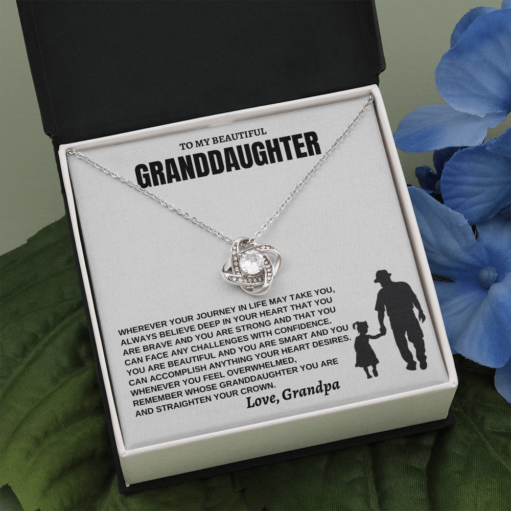 Jewelry (ALMOST SOLD OUT) To My Granddaughter - Love Grandpa - Gift Set - SS94V2