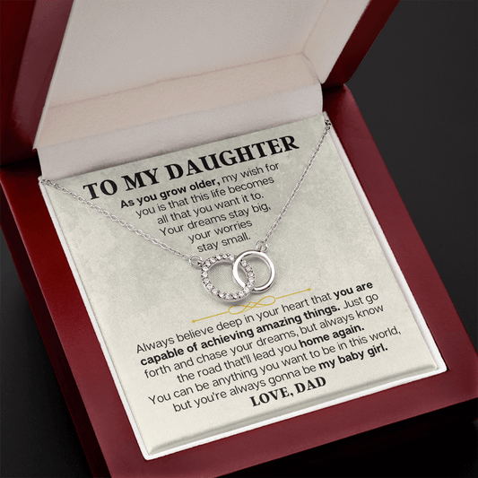 Jewelry Always Gonna Be My Baby Girl - Love, Dad - Beautiful Gift Set - SS189D
