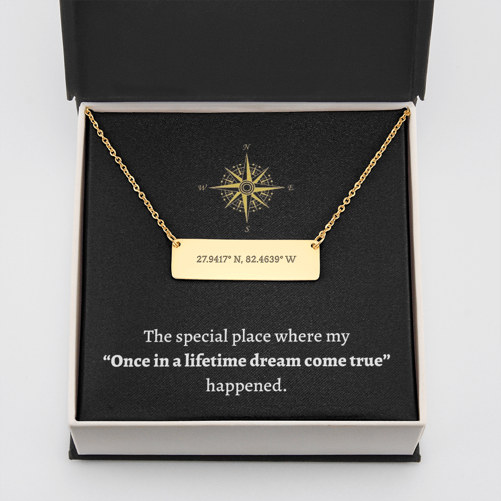 Jewelry Coordinates Horizontal Dainty Bar Necklace - SS56