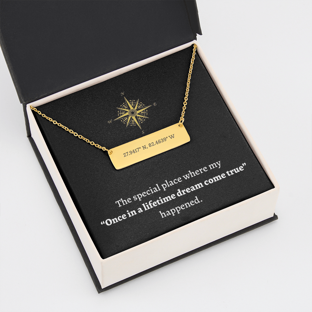 Jewelry Coordinates Horizontal Dainty Bar Necklace - SS56