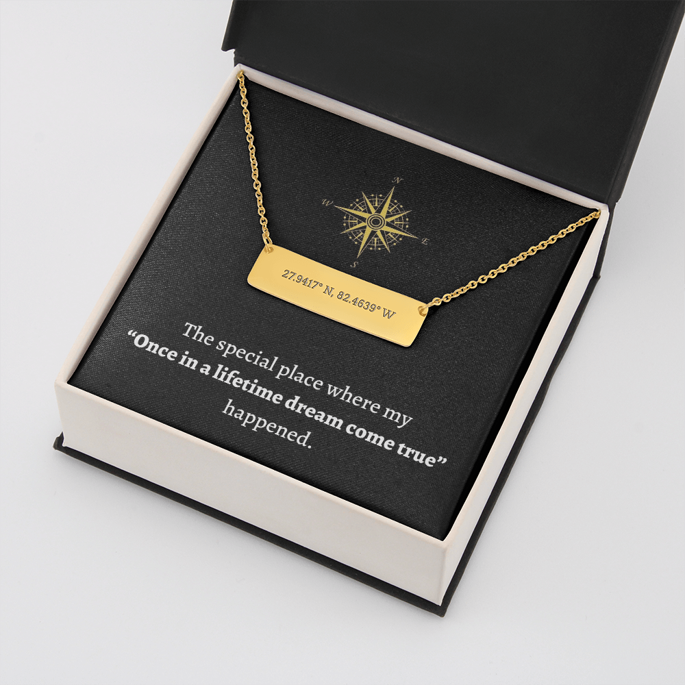 Jewelry Coordinates Horizontal Dainty Bar Necklace - SS56