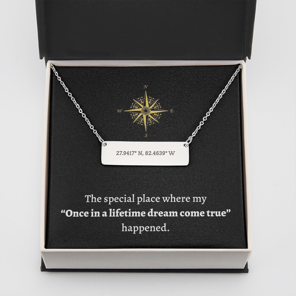 Jewelry Coordinates Horizontal Dainty Bar Necklace - SS56