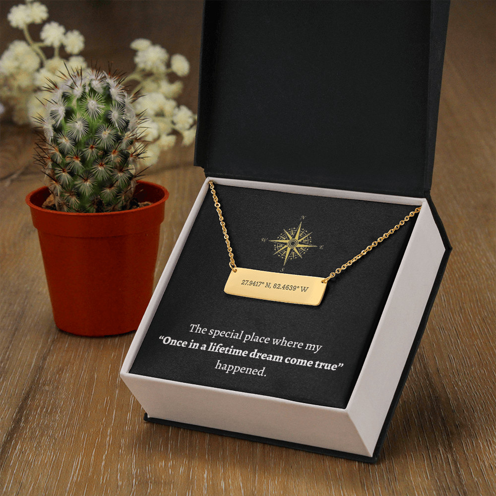 Jewelry Coordinates Horizontal Dainty Bar Necklace - SS56