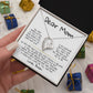 Jewelry Dear Mom - From Son - Necklace Gift Set - SS370