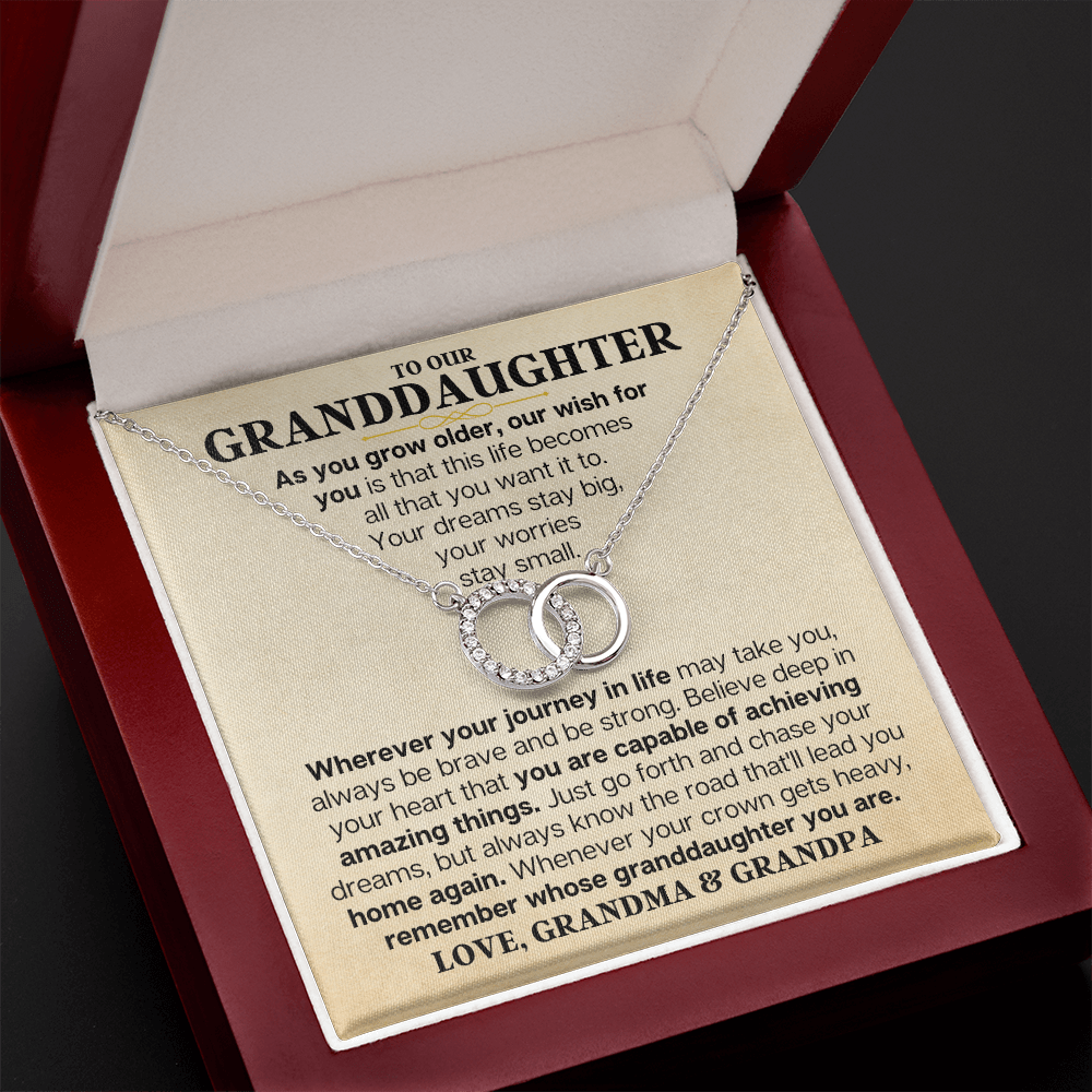 Jewelry Our Granddaughter - Capable Of Amazing Things - Beautiful Gift Set - SS193GMGP