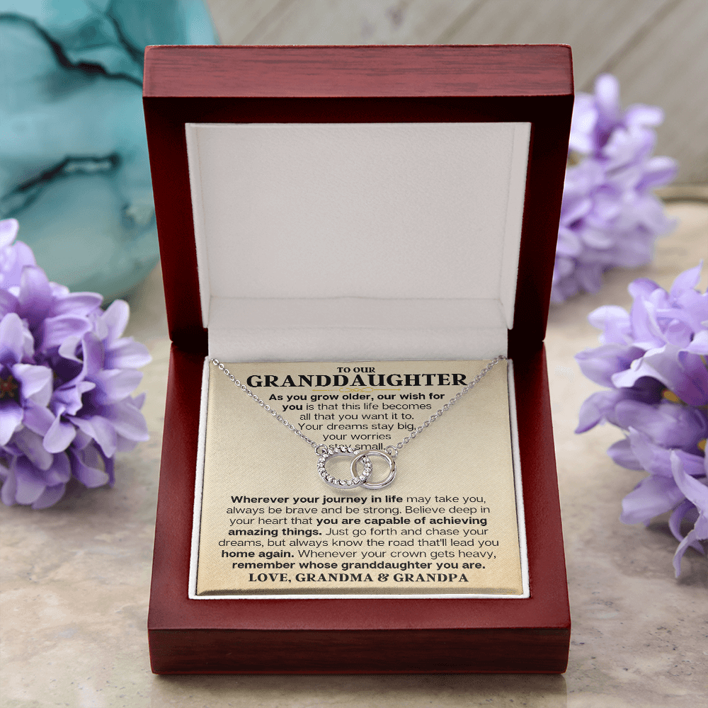 Jewelry Our Granddaughter - Capable Of Amazing Things - Beautiful Gift Set - SS193GMGP