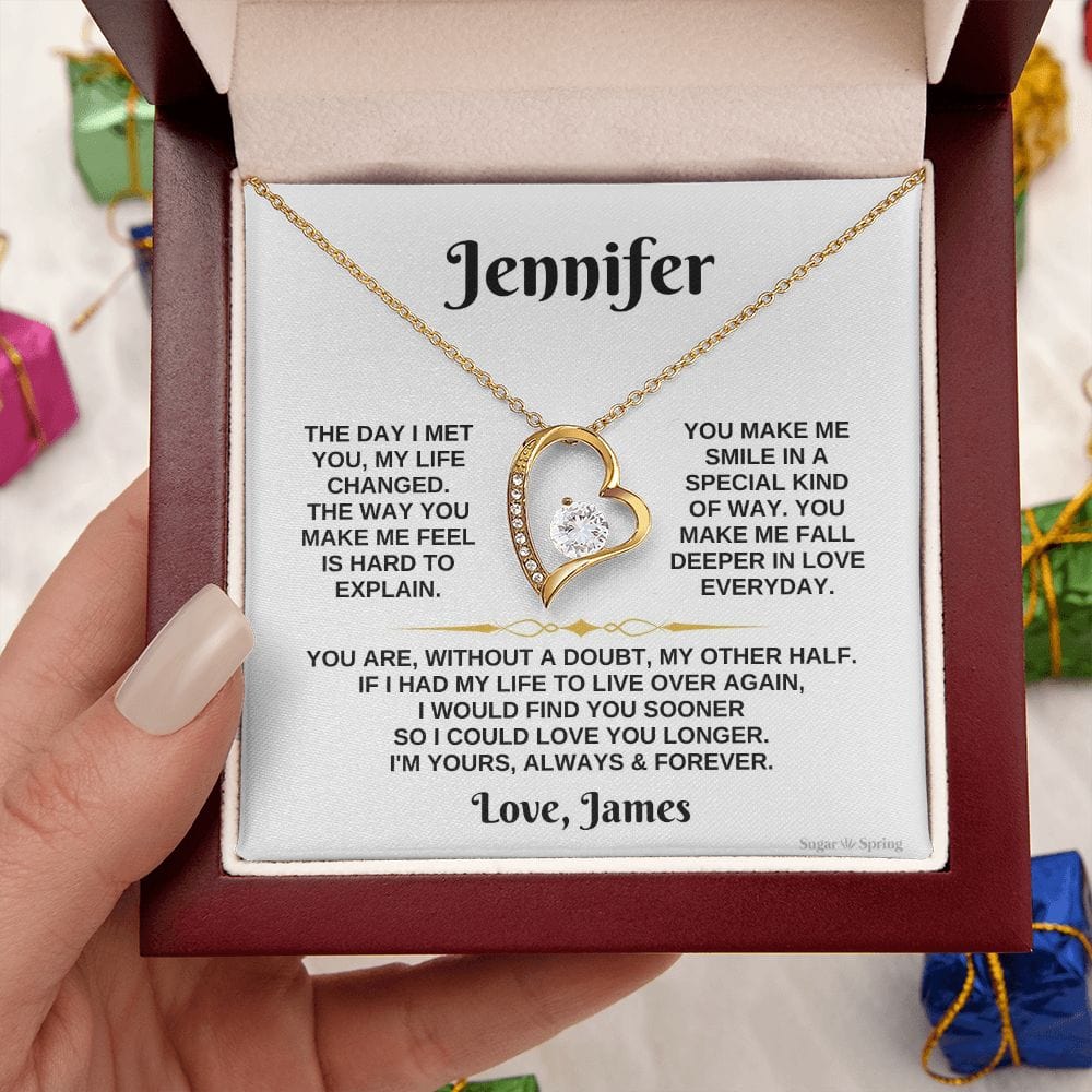 Jewelry Personalized - I'm Yours Always & Forever Gift Set - SS354