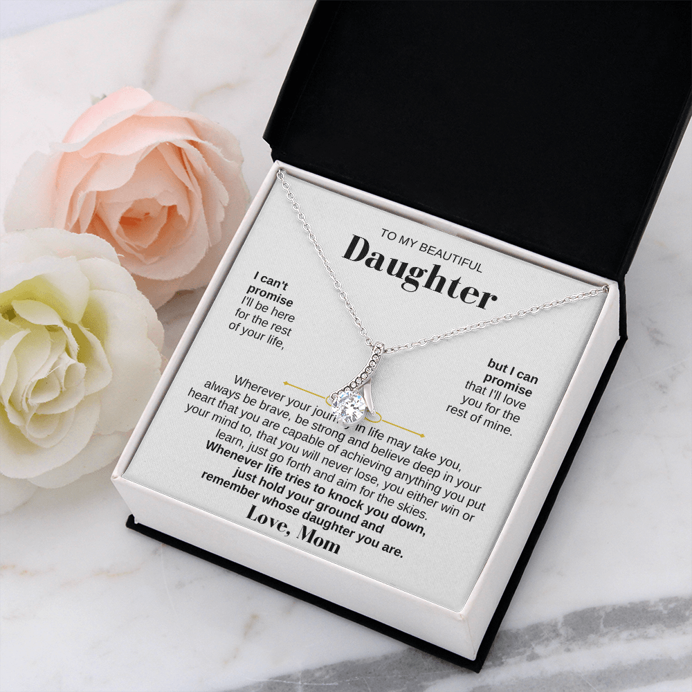 Jewelry "Remember Whose Daughter You Are" Love, Mom - Beautiful Gift Set - SS164