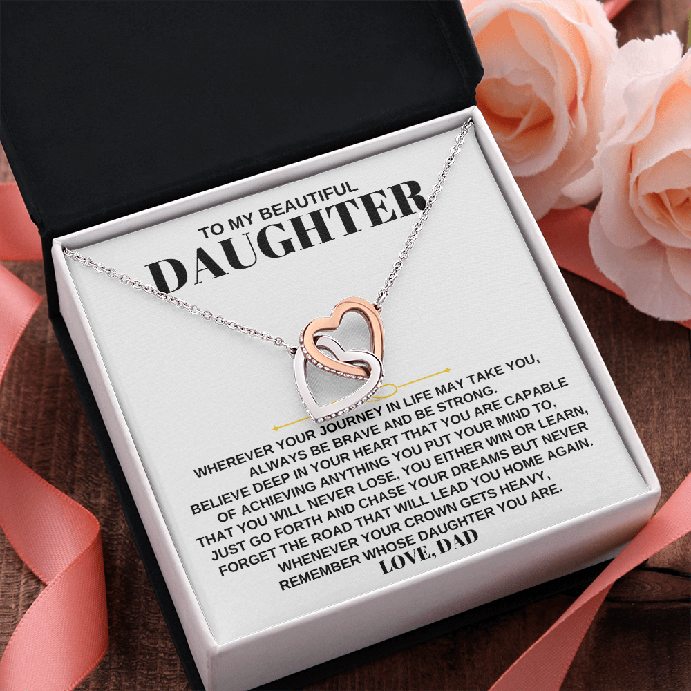 Jewelry To My Beautiful Daughter - Love Dad - Beautiful Gift Set - SS197