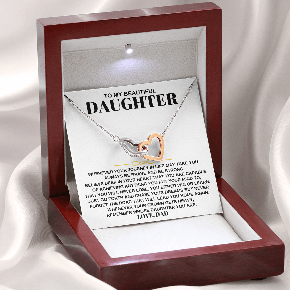 Jewelry To My Beautiful Daughter - Love Dad - Beautiful Gift Set - SS197